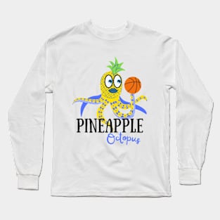 Ball spinner pineapple octopus Long Sleeve T-Shirt